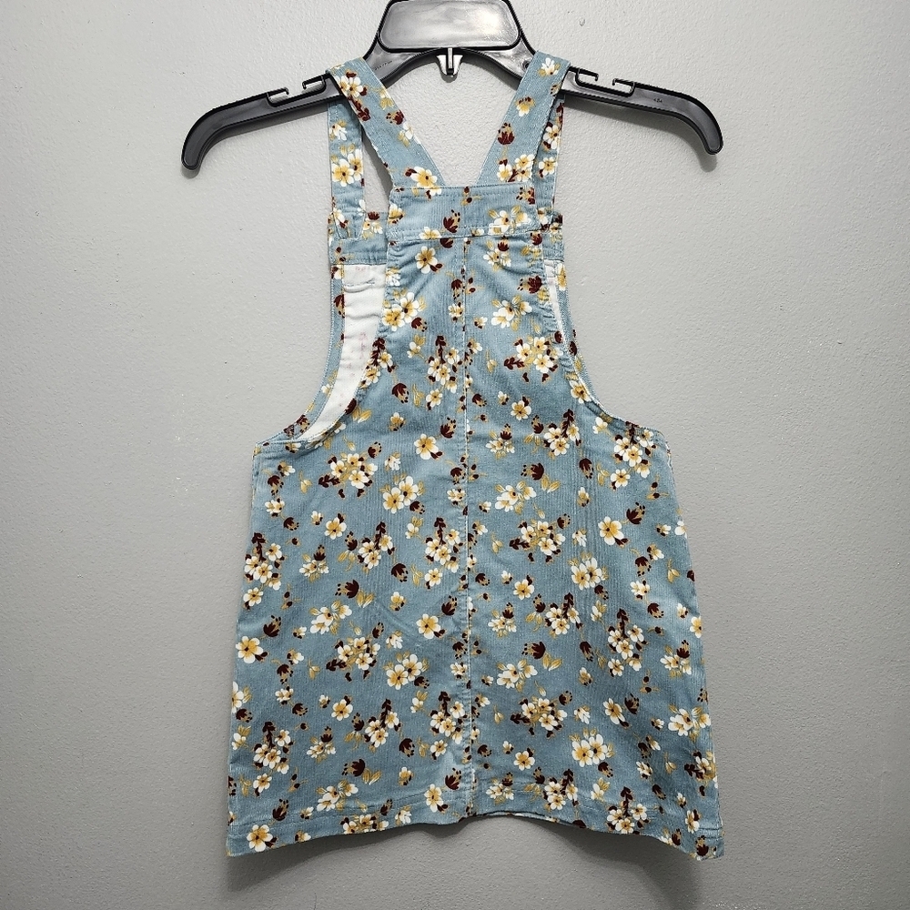 Tahari girl's floral dress size 7 blue and yellow - Picture 7 of 7